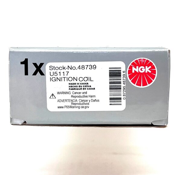 NGK Ignition Coil U5117 Stock No. 48739 For Dodge Freightliner Mercedes Engines - Picture 1 of 11
